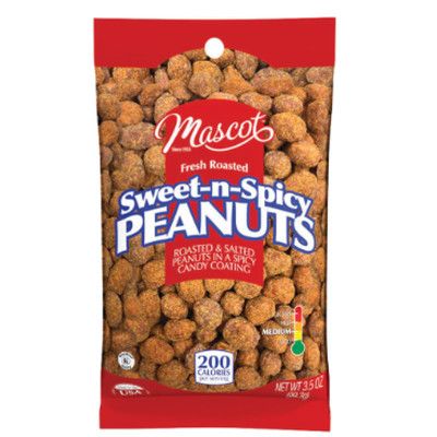 Mascot Sweet N Spicy Peanuts 3.5OZ