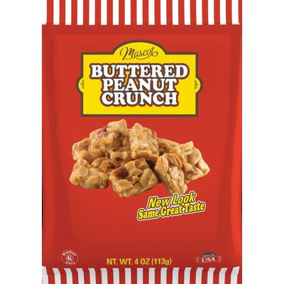 Mascot Buttered Peanut Crunch 4OZ