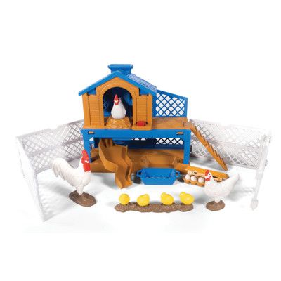 Bc Toy Chicken Coop Playset 11 PC