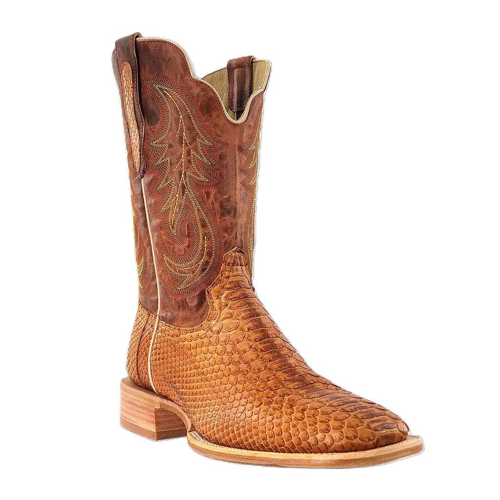 R. Watson Camel Python Wide Square 11″- RW7915