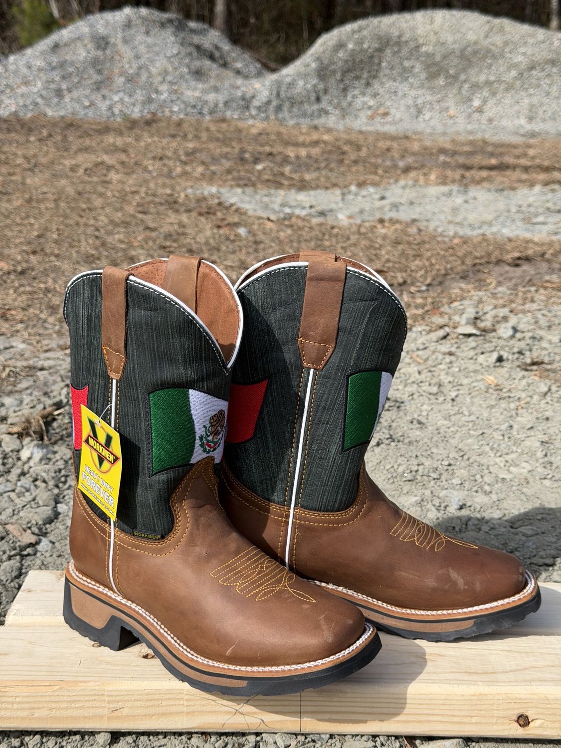 Workmen Brown Mexico Pull-On - ID6052