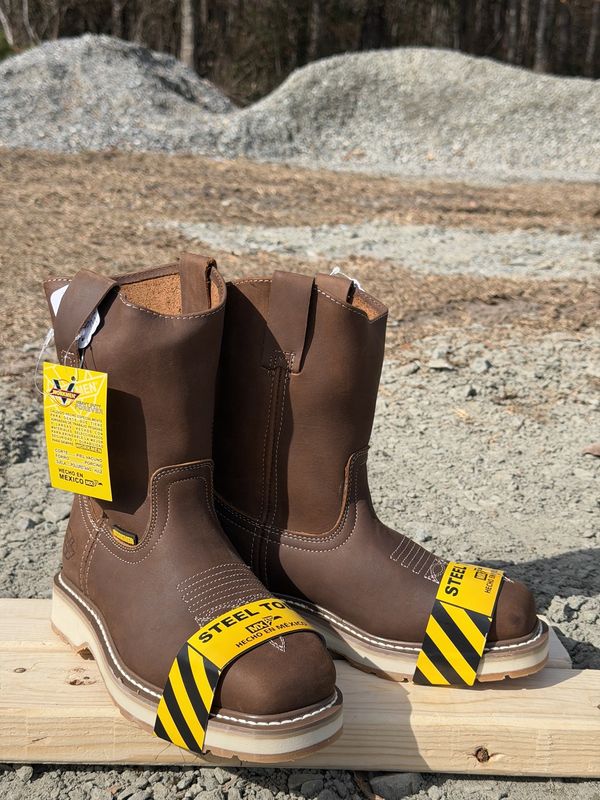 Workmen Chocolate Brown Steel Toe - ID7600