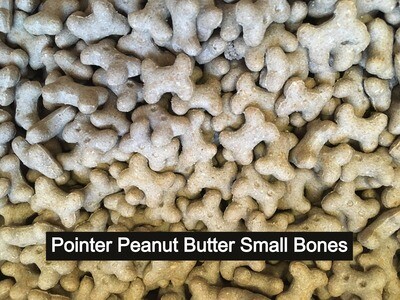 Pointer Peanut Butter Flavoured Small Bite Biscuit Dog Treat Training