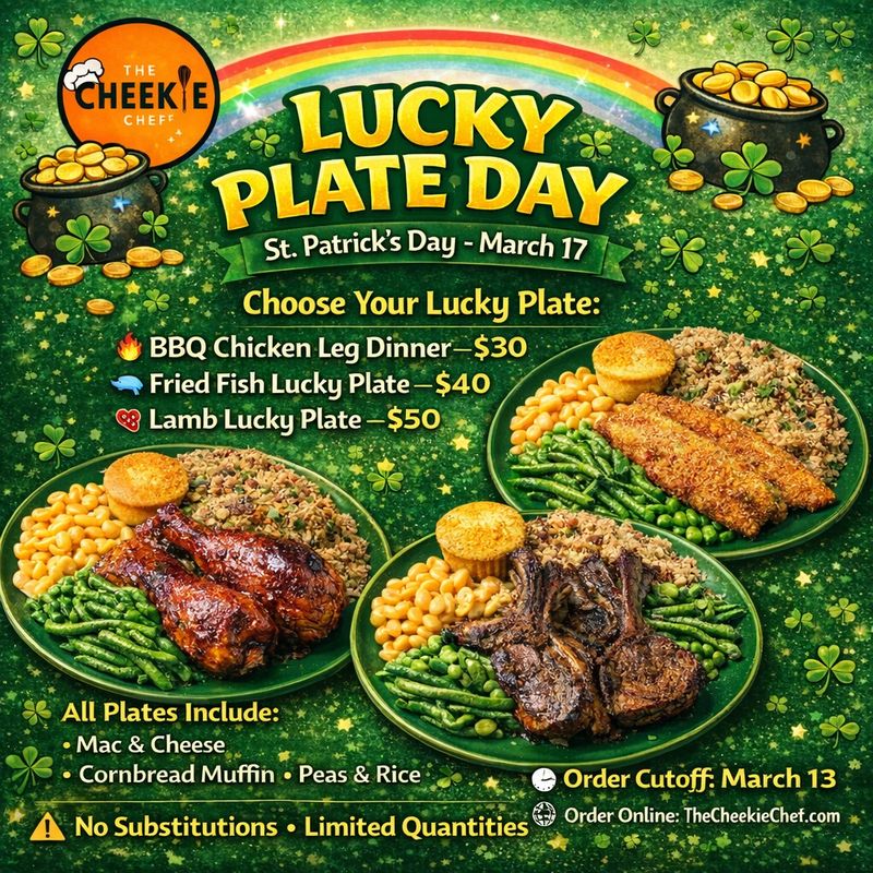 LUCKY PLATE DAY!