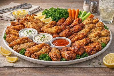 BAKED WING PLATTER