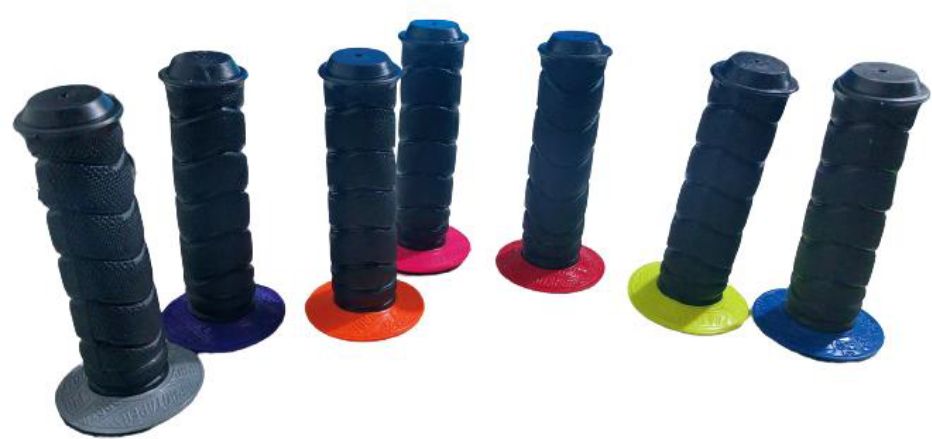 Mango / Manilar rombos dona colores surtidos