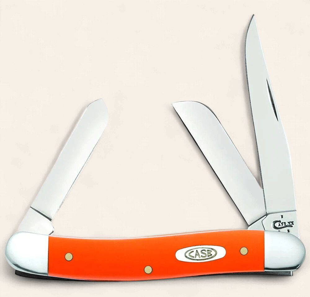 Orange Synthetic Smooth Medium Stockman (4318 SS) 2023