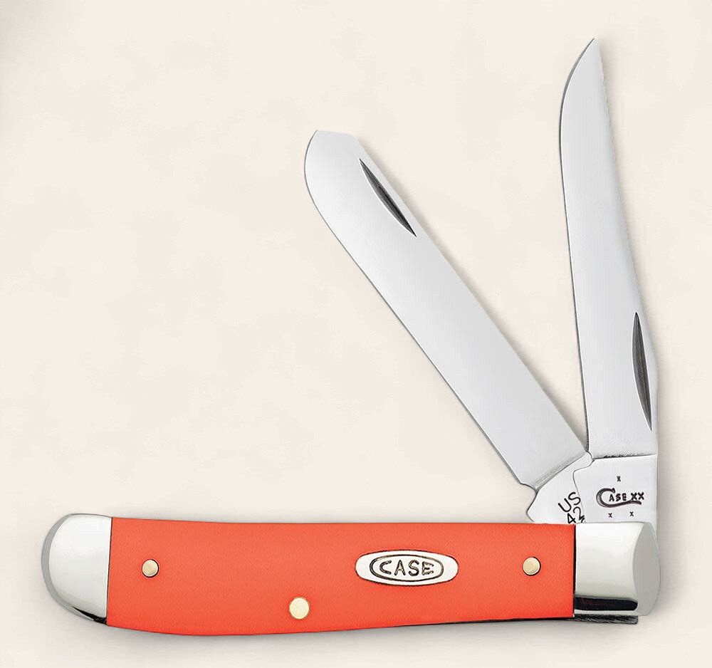Orange Smooth Synthetic Mini Trapper (4207 SS)
