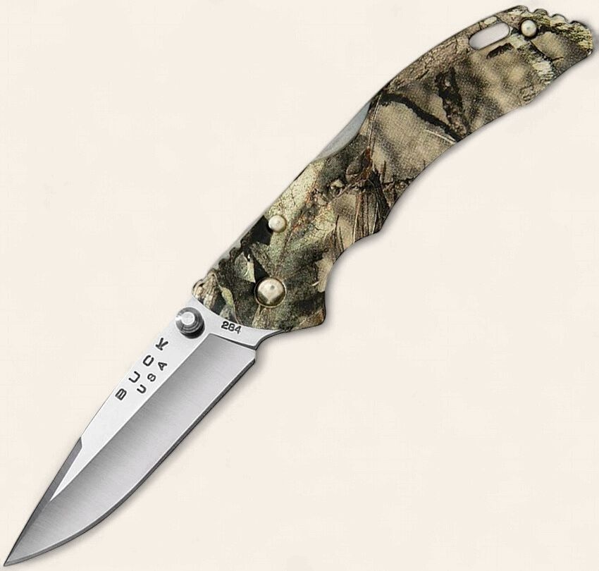 Buck Real Tree Camo Lockback 420HC SS Bantom BBW
