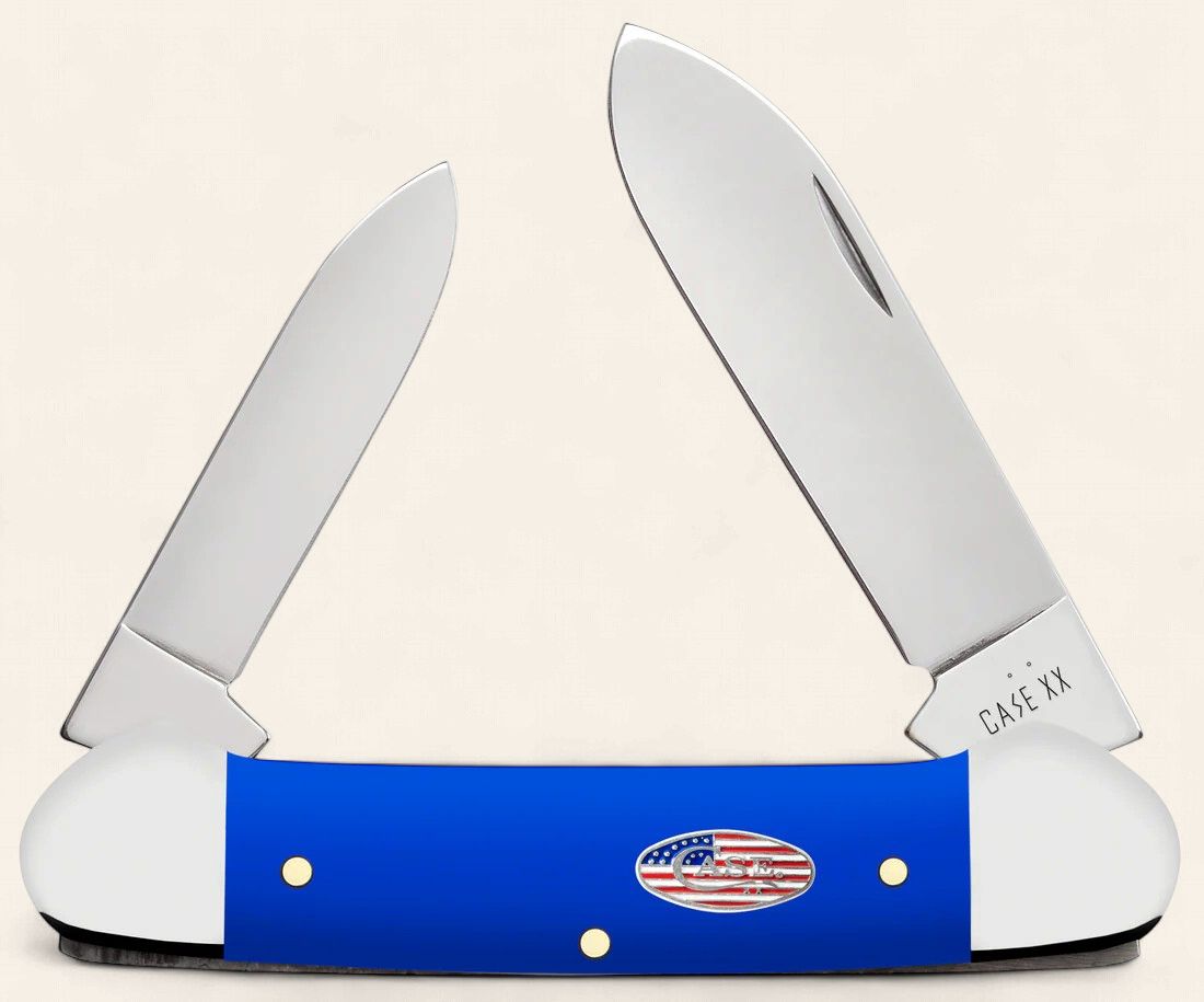 Royal Blue Synthetic Smooth Canoe (42131 SS)