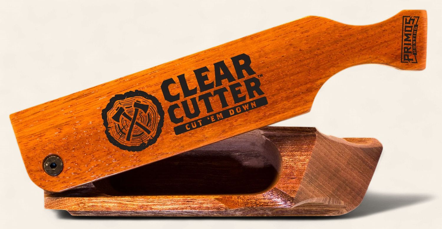 Clearcut Wood Grain Box Call, Trap