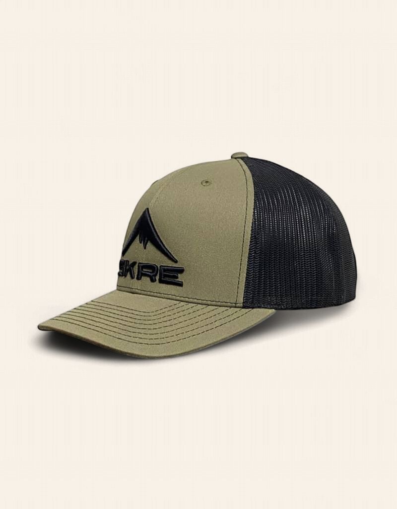 Puffed Loden Trucker Hat OSFA