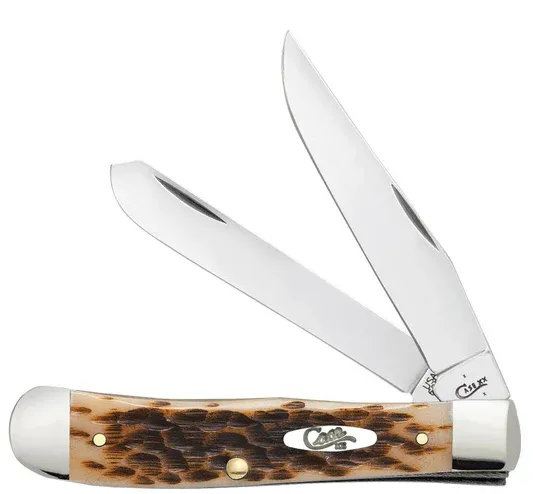 Amber Bone Peach Seed Jig Trapper w/Clip (6254C SS)