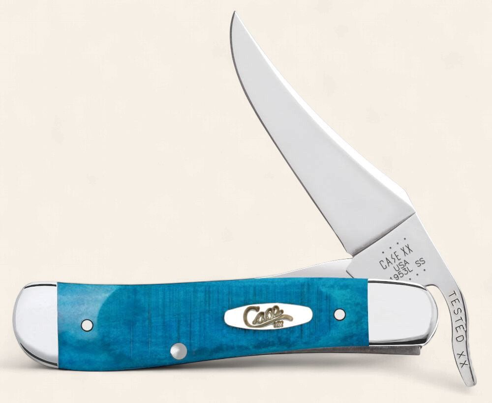Caribbean Blue Bone Sawcut Jig Russlock (61953L SS)