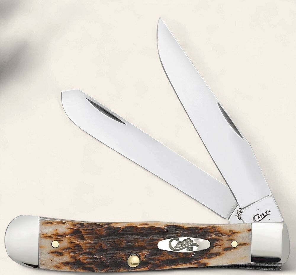 Amber Bone Peach Seed Jig Mini Trapper (6207 SS) Blister