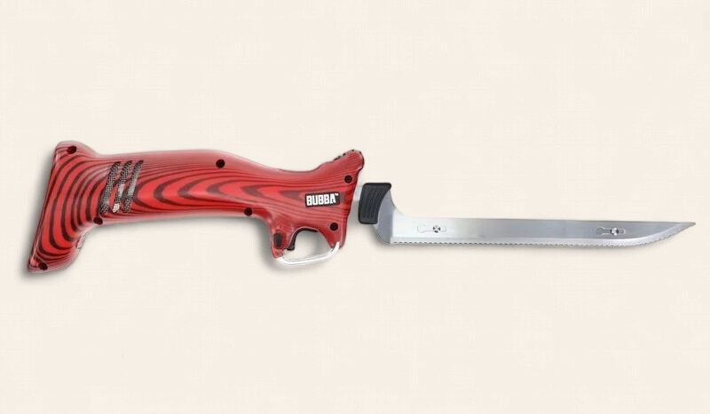Bubba Kitchen electric Knife 3-Blade Set w/Case, Cordless ION Battery,