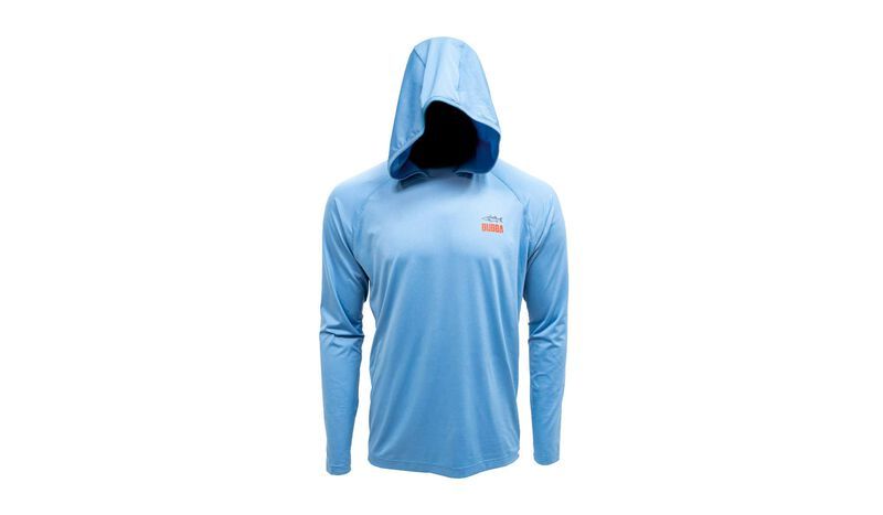 Ultimate Lifestyle Performance Long Sleeve Hoody, Colour: Carolina Blue, Size: XS