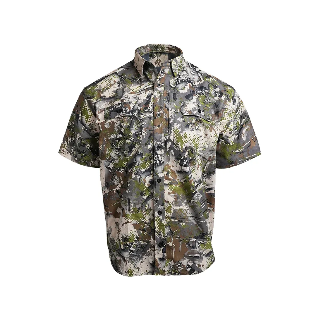 Rancher Short Sleeve Shirt, Colour: Summit, Size: Medium