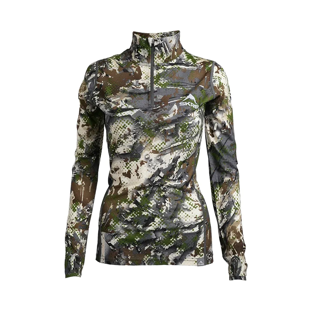 Womens Merino Wool Top, Colour: Summit, Size: Small