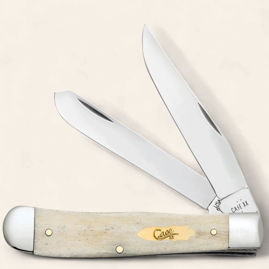 Natural Bone Smooth Trapper (6254 SS)