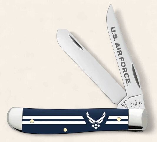 U.S. Air Force™ Embellished Smooth Navy Blue Synthetic Mini Trapper