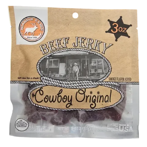 Beef Jerky - Cowboy Original (3oz)