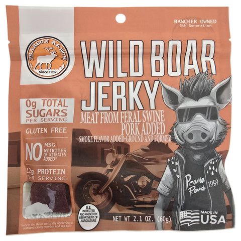 Wild Boar Jerky (2.1 oz)