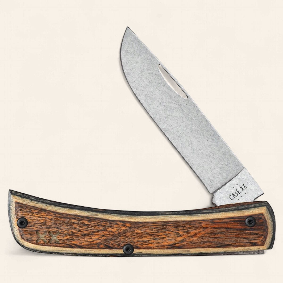 Brown/Black Dymalux Wood Smooth XR Sod Buster Jr. (XR7137 S35VN)