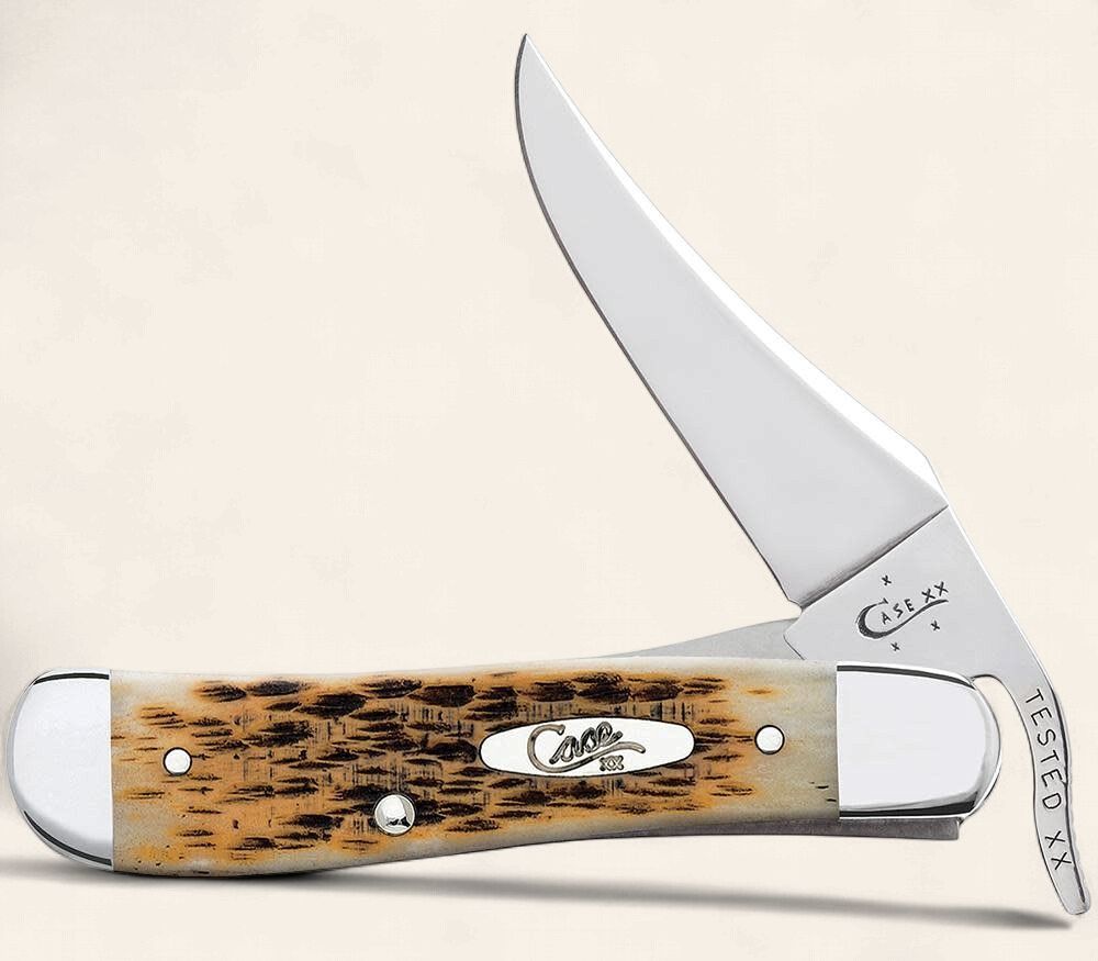 Amber Bone Peach Seed Jig RussLock (61953L SS)