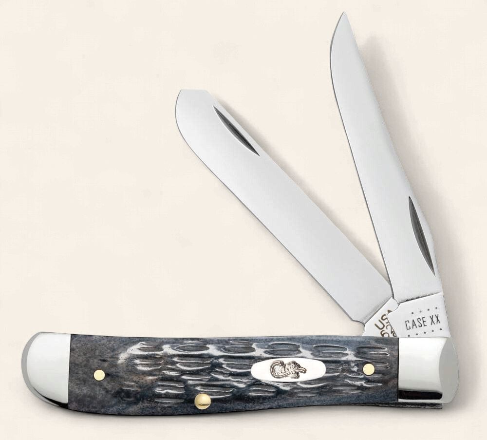 Pocket Worn Gray Bone Crandell Jig Mini Trapper (6207 SS)
