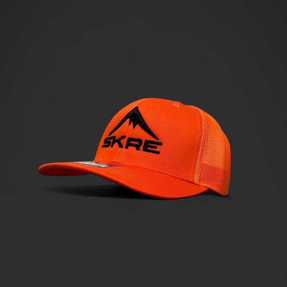 Puffed Orange Trucker Hat