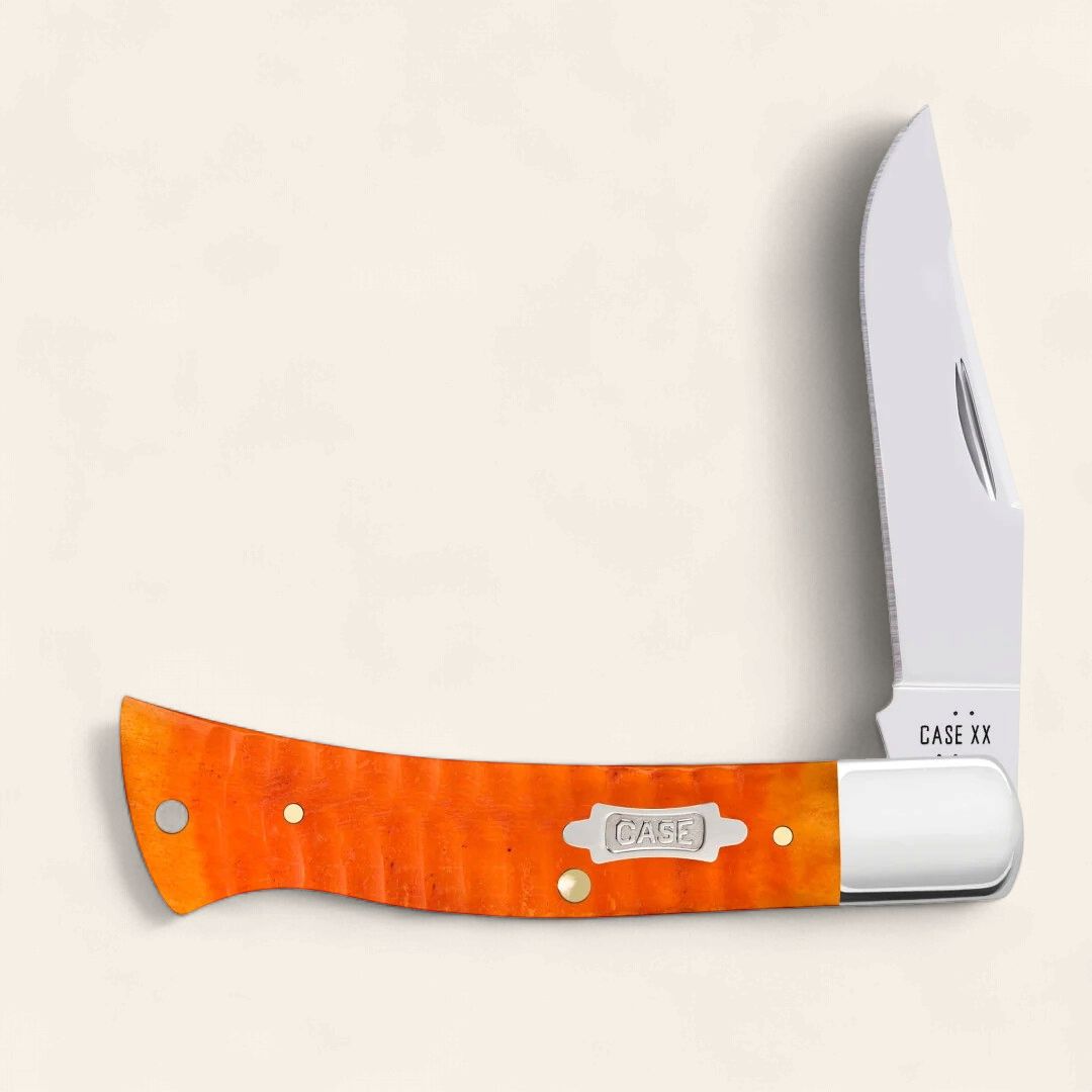 Persimmon Orange Bone Gator Jig Axe Handle (BR61135 CS)