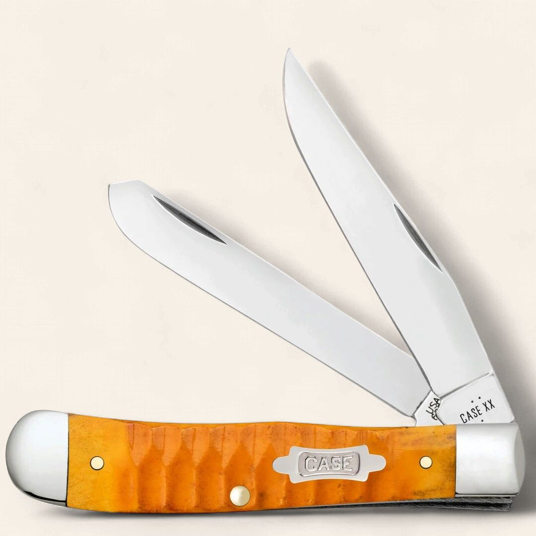Persimmon Orange Bone Gator Jig Trapper (6254 CS)