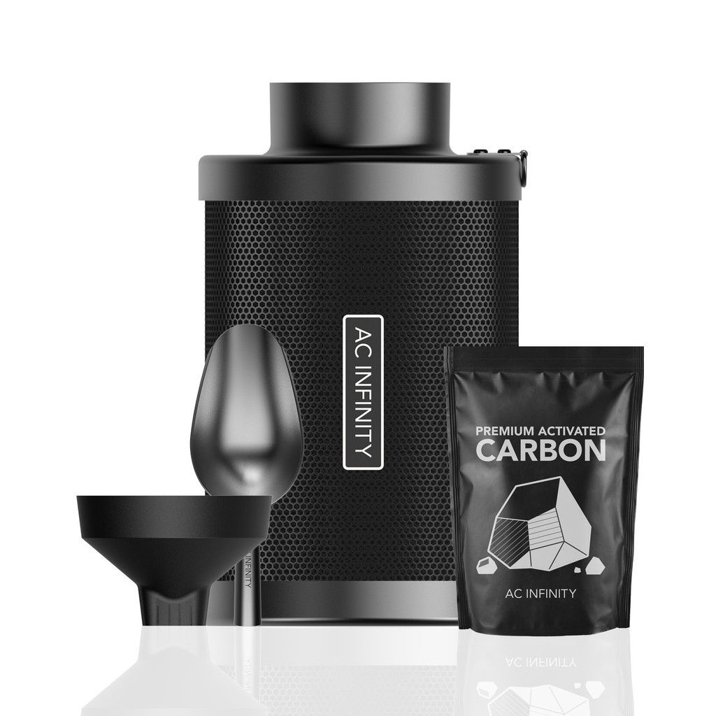 4-Inch Refillable Carbon Filter Kit