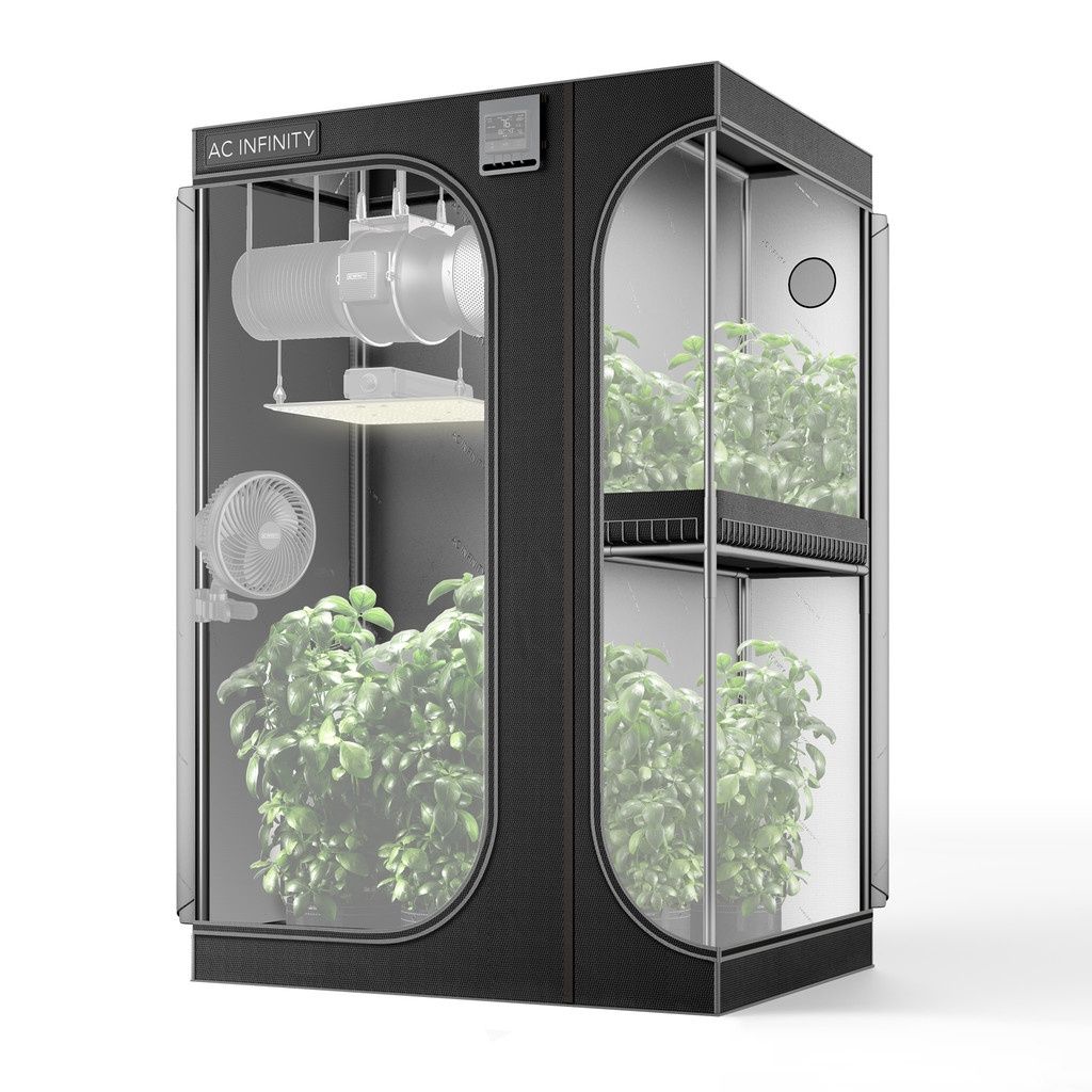 CLOUDLAB 743D 2-IN-1 ADVANCE GROW TENT 48"x36"x72"