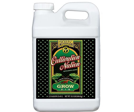 Cultivation Nation Grow 2.5Gal