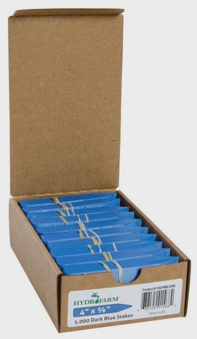 Plant Stake Labels - Blue