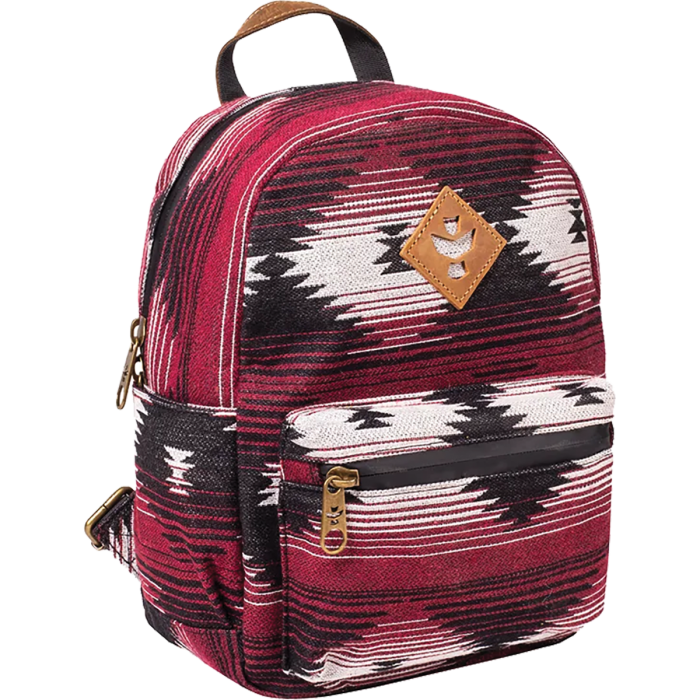 Revelry Shorty Mini Backpack Maroon Pattern