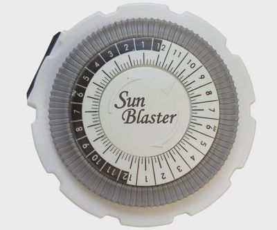 SunBlaster 24hr Analog Timer Single Outlet 15A
