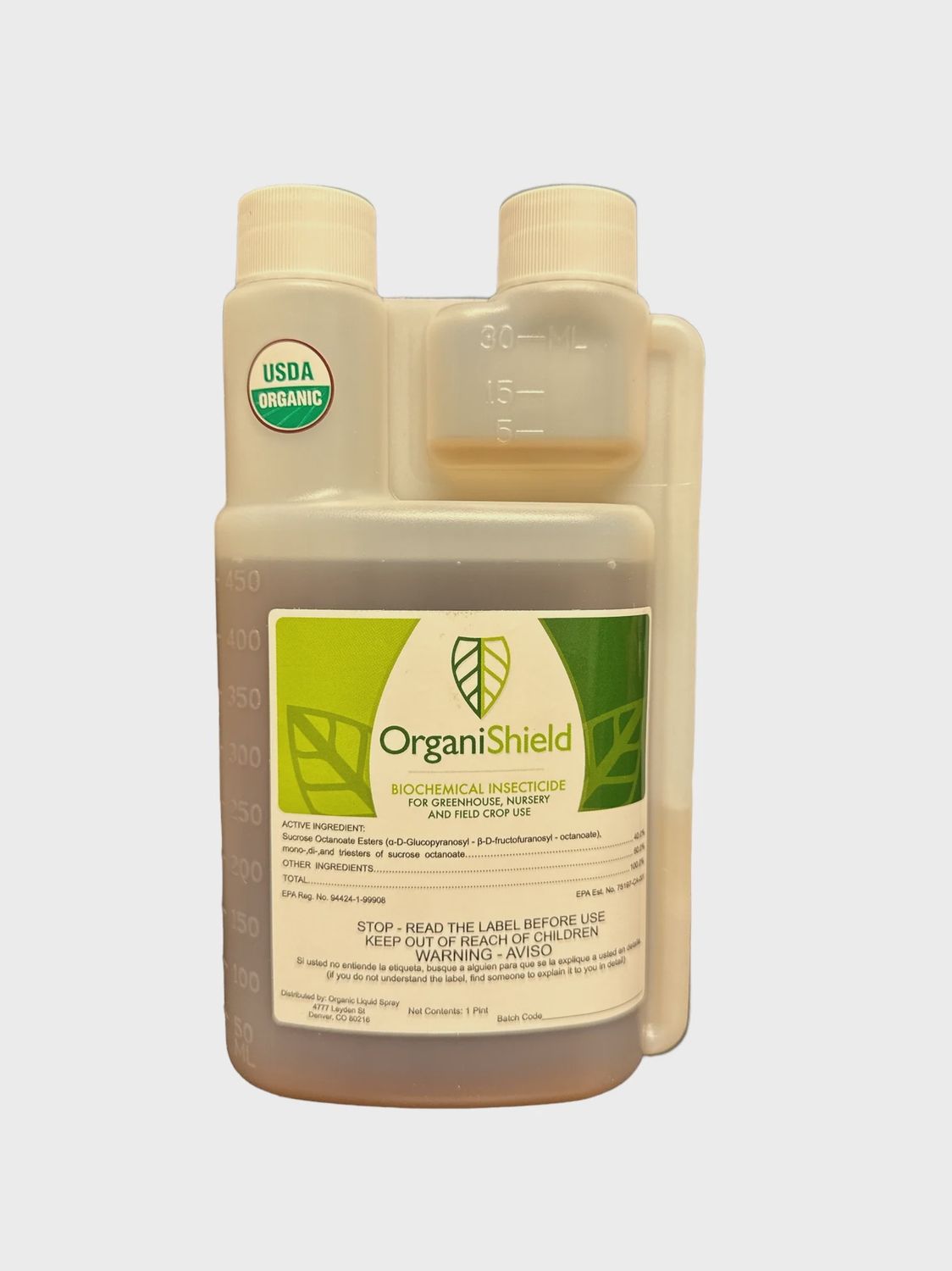 OrganiShield Organic Pesticide Sucrose Octanoate 1pt.