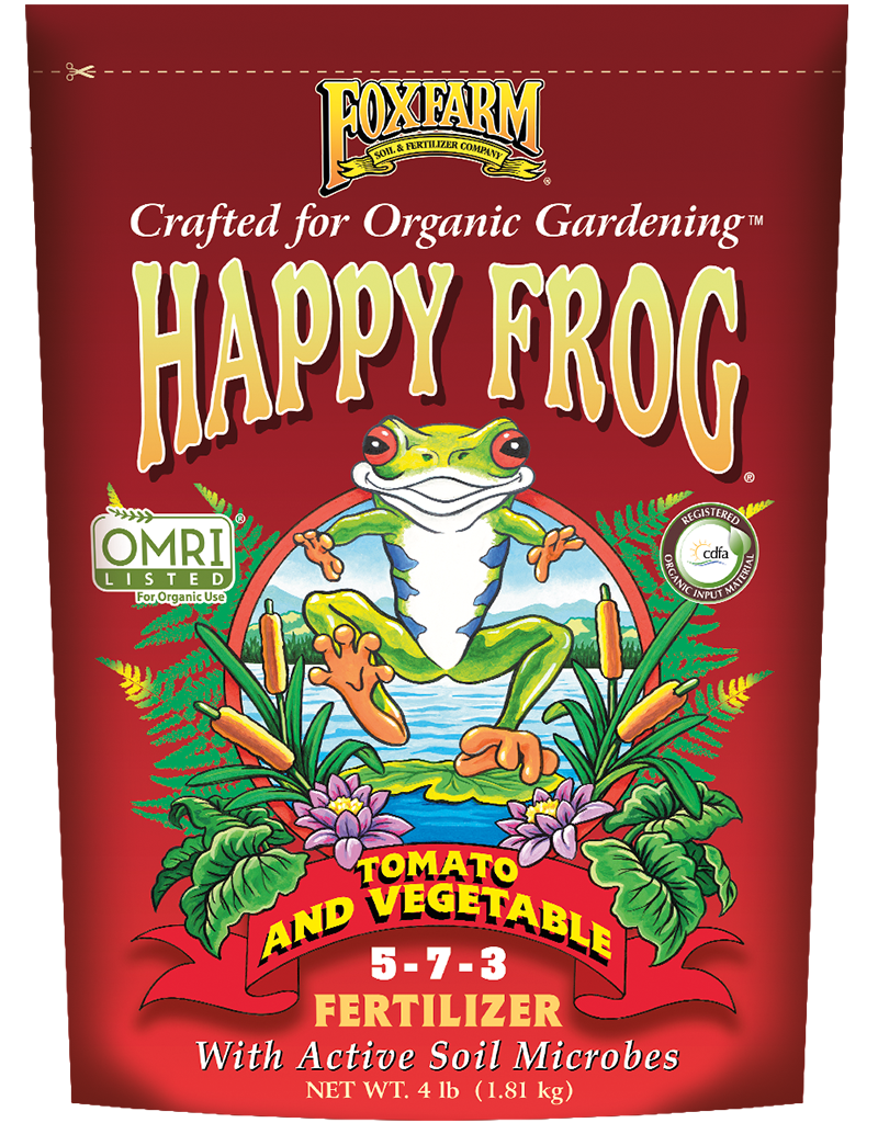 Happy Frog Tomato &amp; Vegetable Fertilizer 4LB