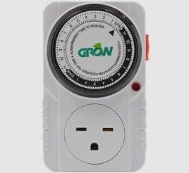 240V Single Outlet Mechanical Timer