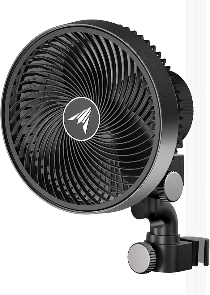 CLOUDRAY A6 CLIP FAN w/ 10 Speeds &amp; Manual Swivel