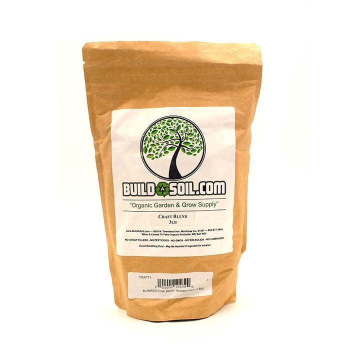BuildASoil Craft Blend Nutrient Pack 3lbs.