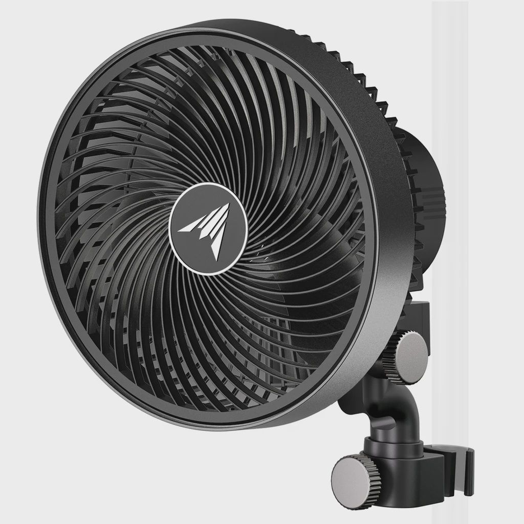 CloudRay A9 Clip Fan 9" w/ 10 speeds Manual Swivel