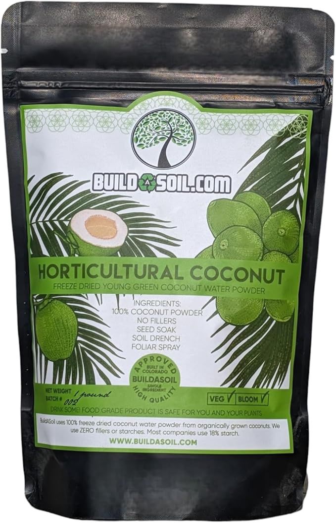 Coconut Water Powder Raw Freeze Raw Organic 1 Pound