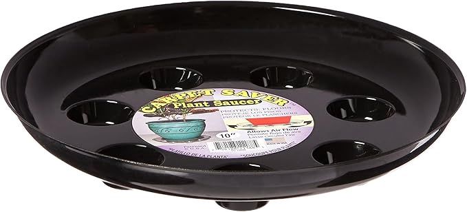 CWP 10" Carpet Saver Heavy Footed Saucer