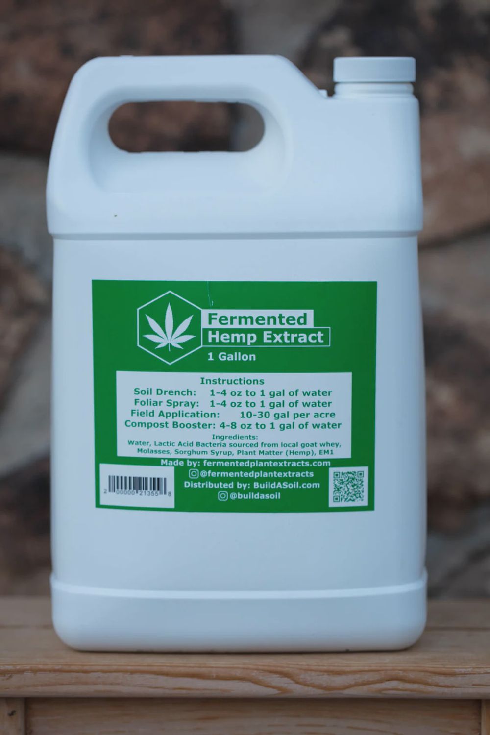 Fermented Hemp Extract 1/2 gal.