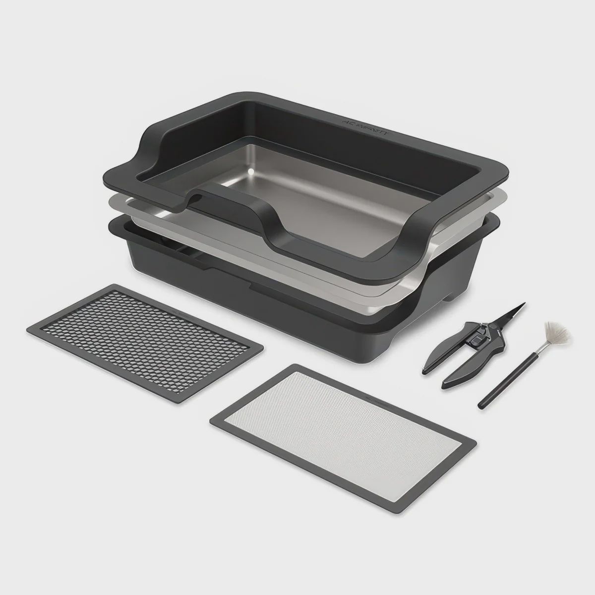 Large Trim Tray System, 3-Tray &amp; 2 Screen Kit