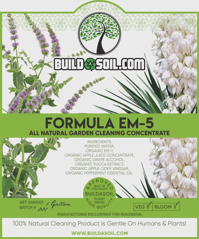 BuildASoil Formula EM-5 1qt.
